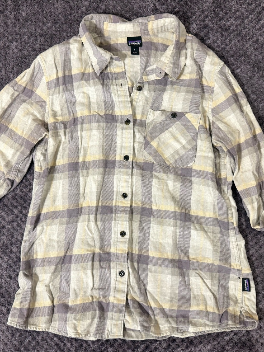 Patagonia Plaid Button-Down Shirt